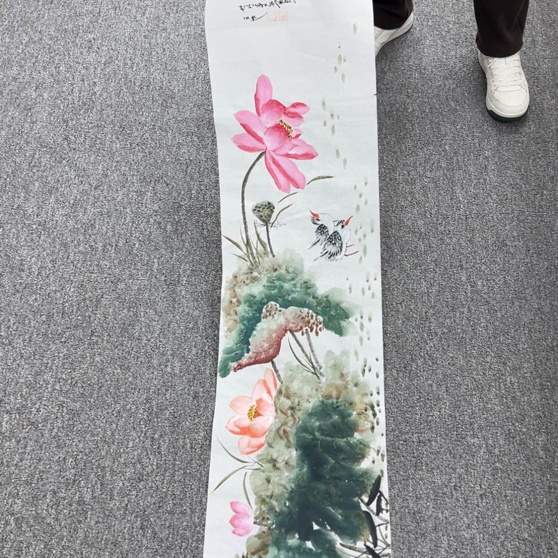 国画纯手绘字画宣纸