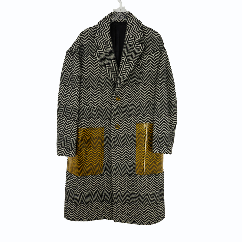  VERSACE/范思哲 男士中长款大衣A83676A226882 A425