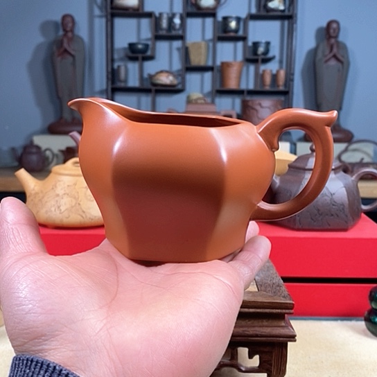 紫砂茶杯公道杯方