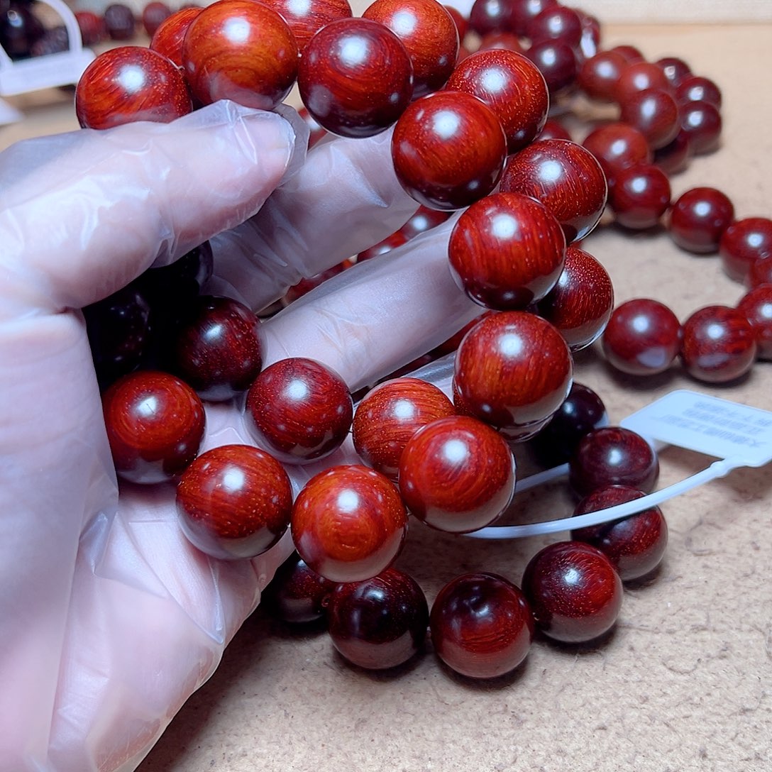 小叶紫檀手串/手链2.0干磨老泥料高油密毕业款