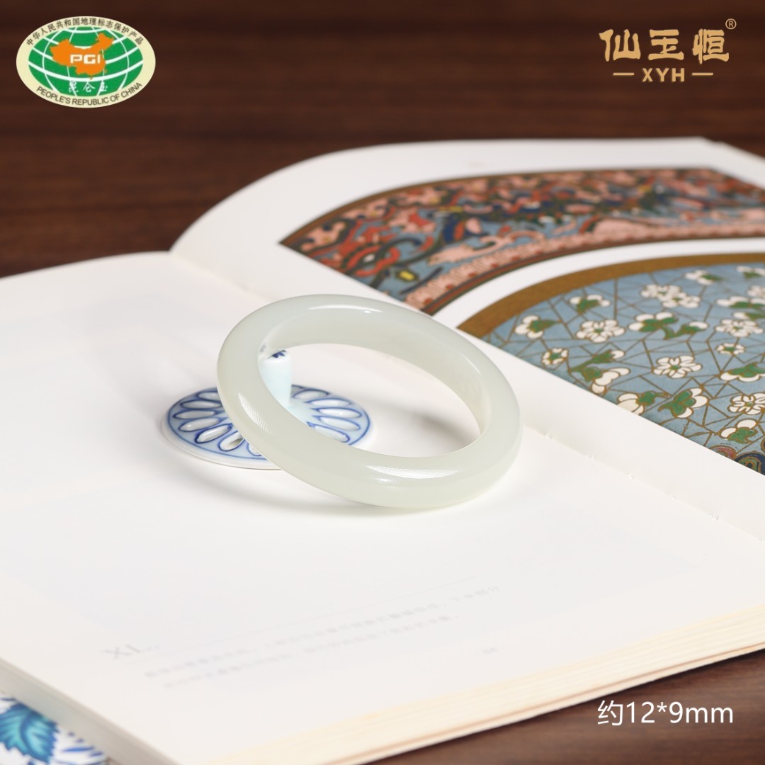 【天然和田玉】精品白胶暖白钢板老料手镯时尚精选百搭