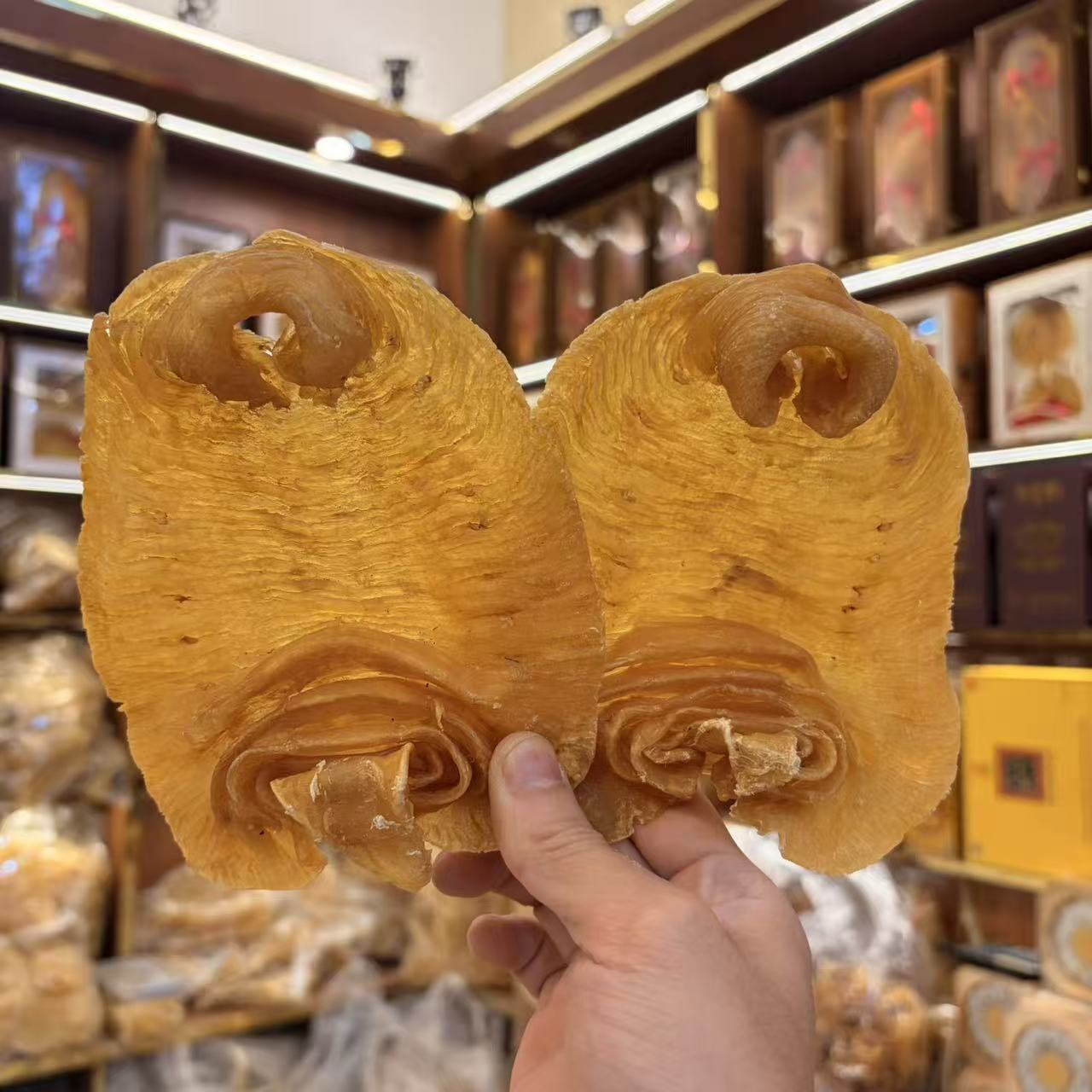 7头老青鲈鳘鱼公胶 250克-500克-1000克