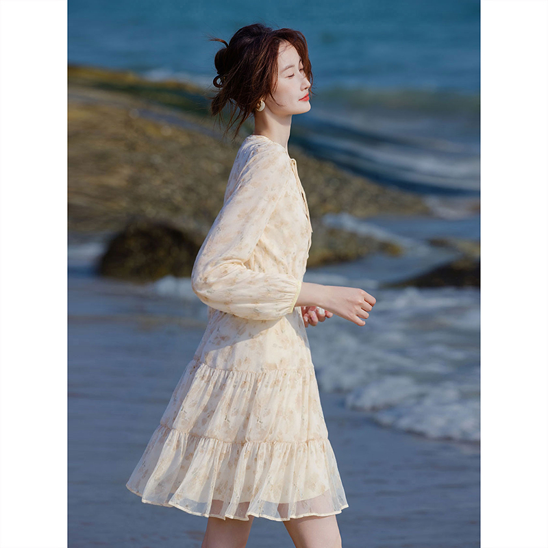 时尚气质连衣裙SXL25076