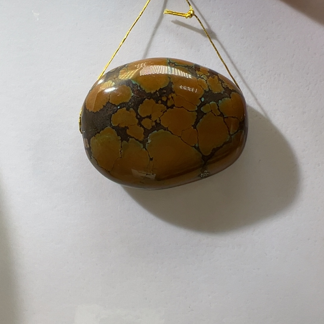 绿松石未镶嵌挂件