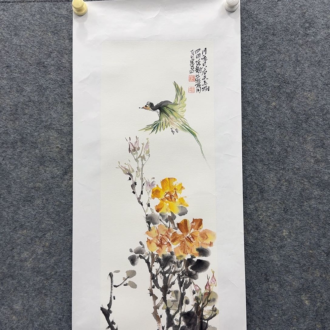 国画国画纯手绘制