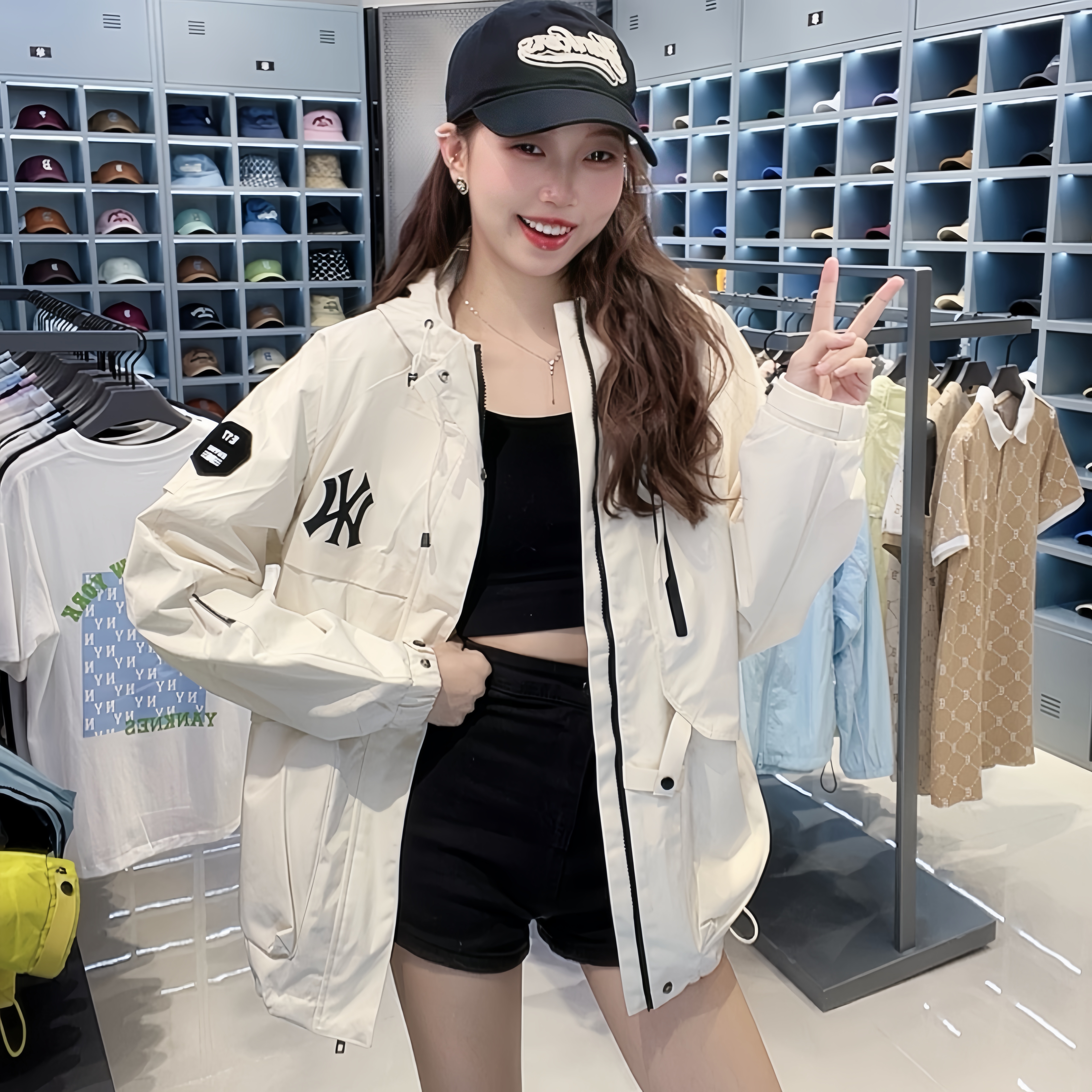 CLNKEL联名款棉服冲锋衣男女同款休闲小外套抖音双11 150 210妮妮