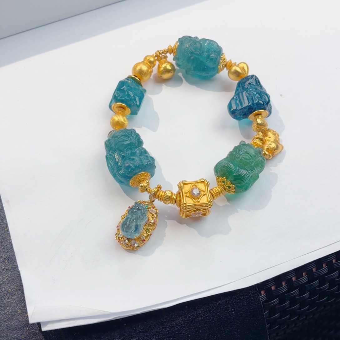 碧玺手链未镶嵌碧玺手链