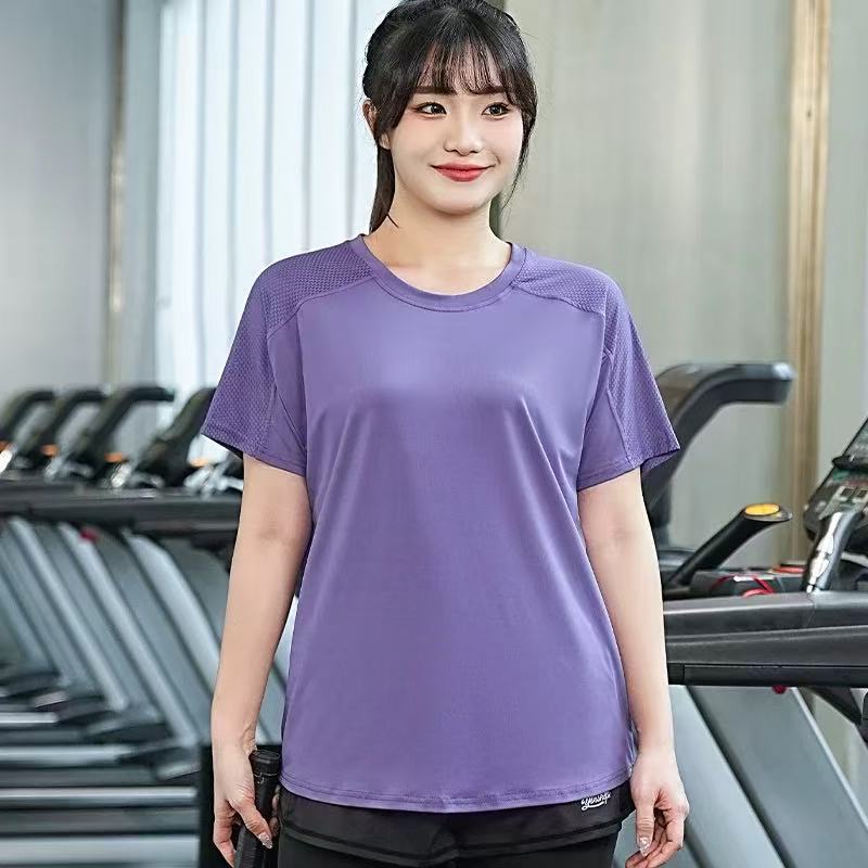 1181 GZ宽松运动T恤女跑步健身速干衣上衣短袖夏季441