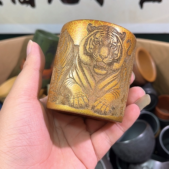 茶杯紫砂全手工紫砂主人杯