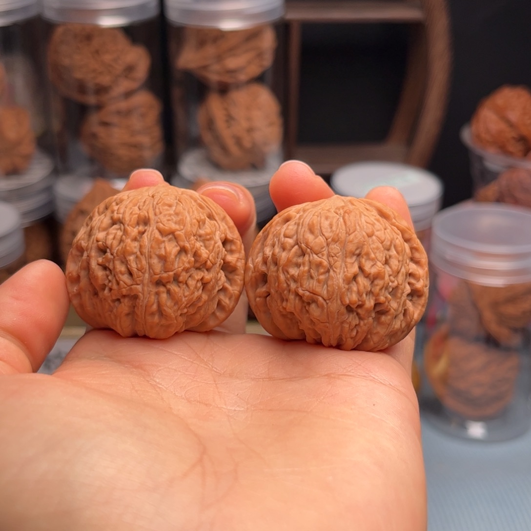 把件文玩核桃泥鳅背39 全品  