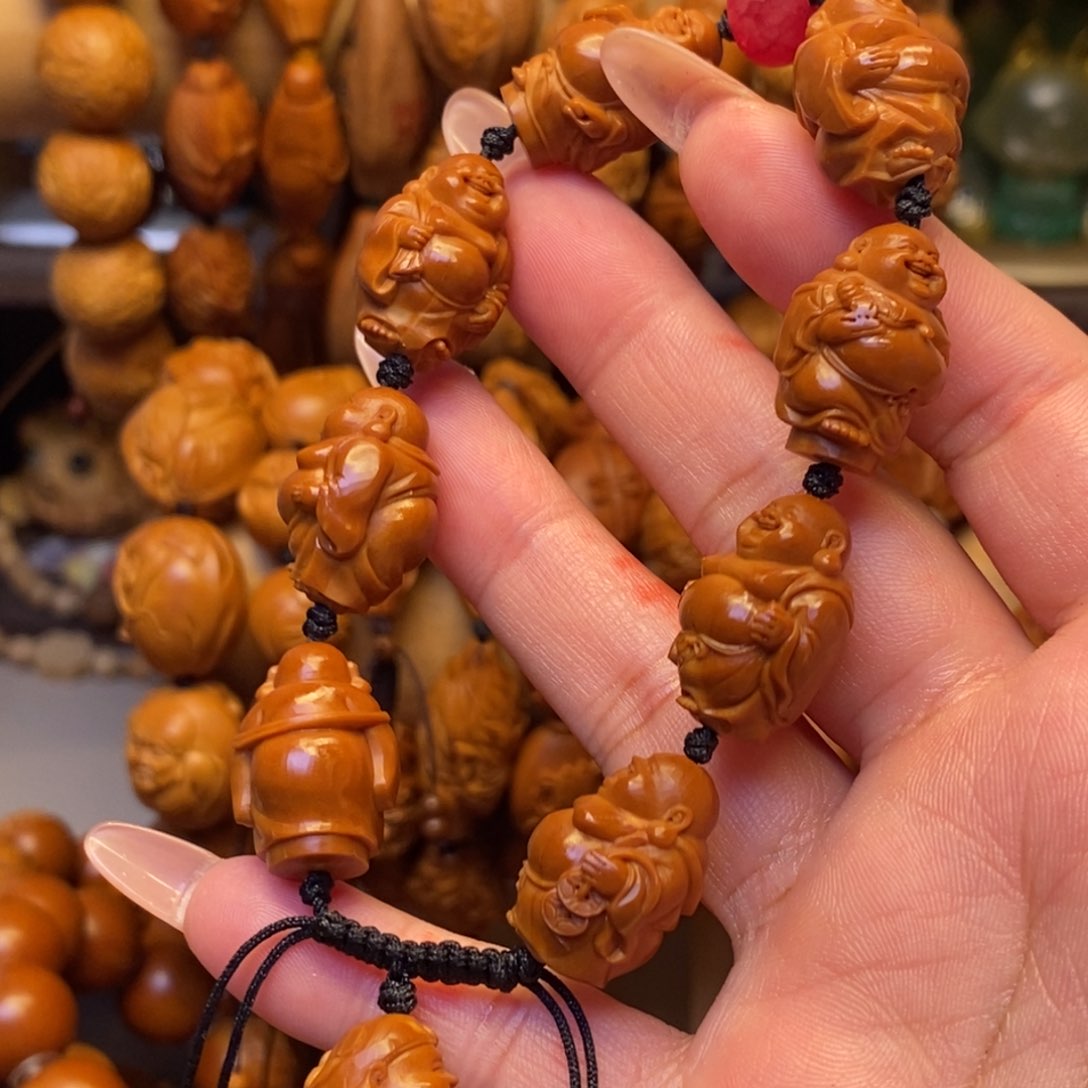 橄榄核手串/手链小弥勒