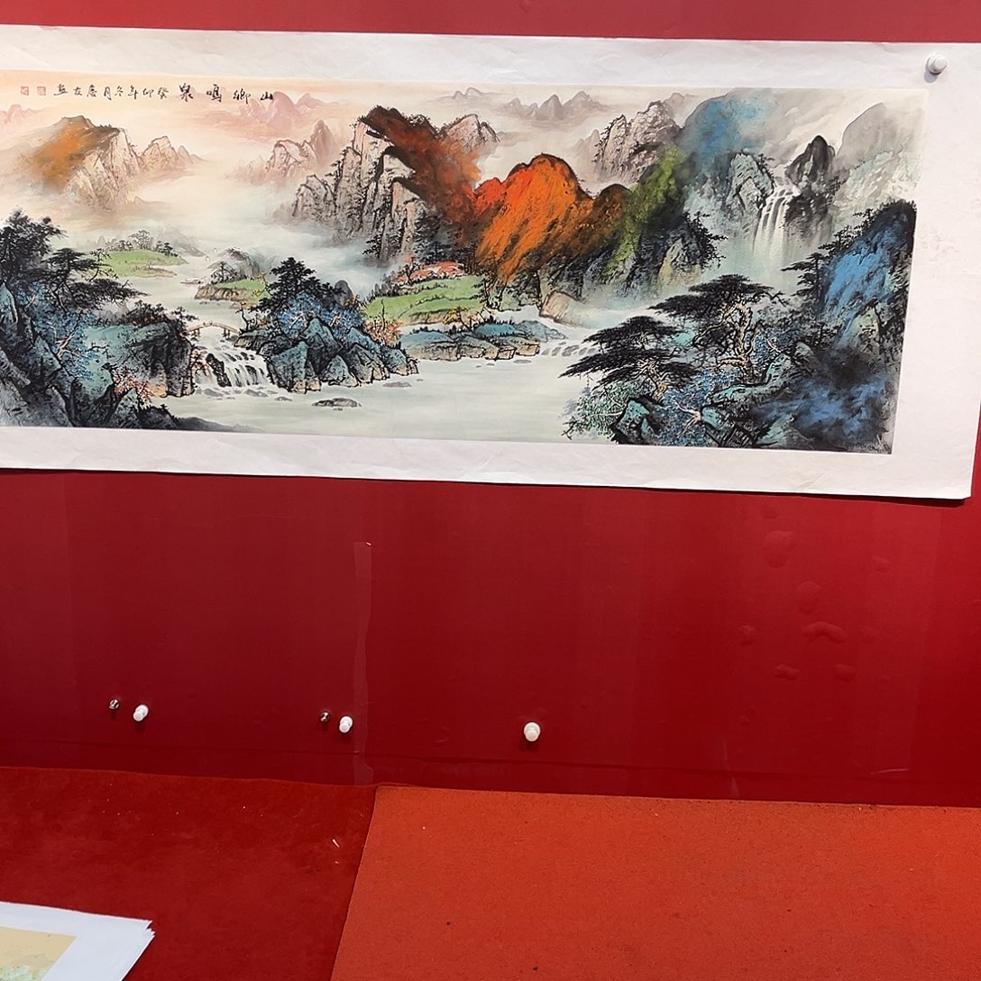 国画手绘作品国画作品展