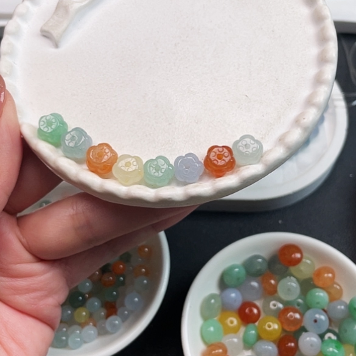 【闪购商品】定制翡翠未镶嵌两****?，