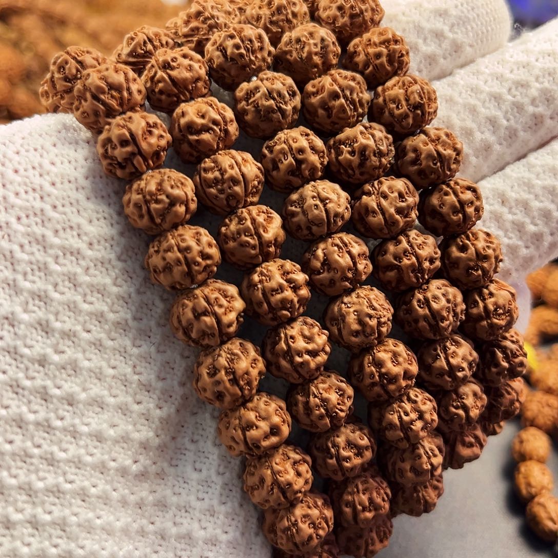 自***心金刚菩提吊坠梅花108