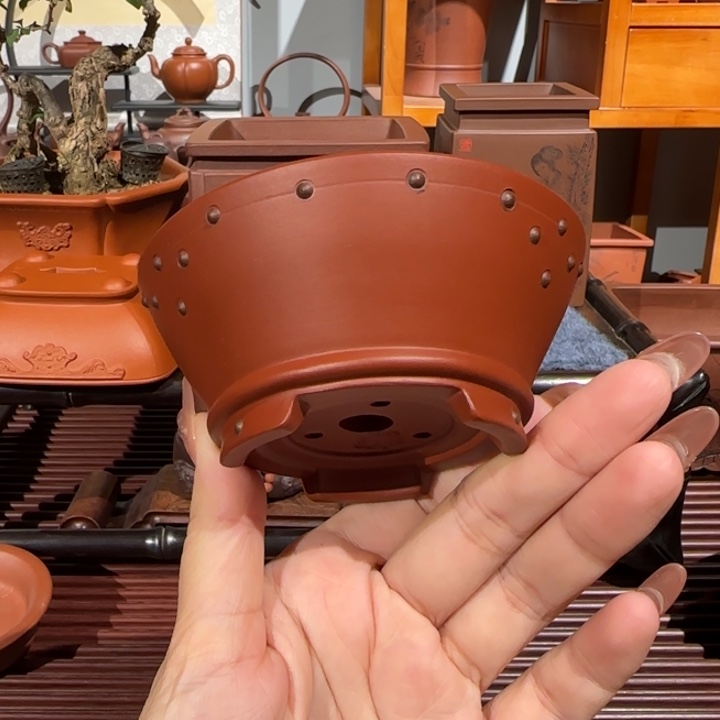 花盆紫砂口径9深度3.5