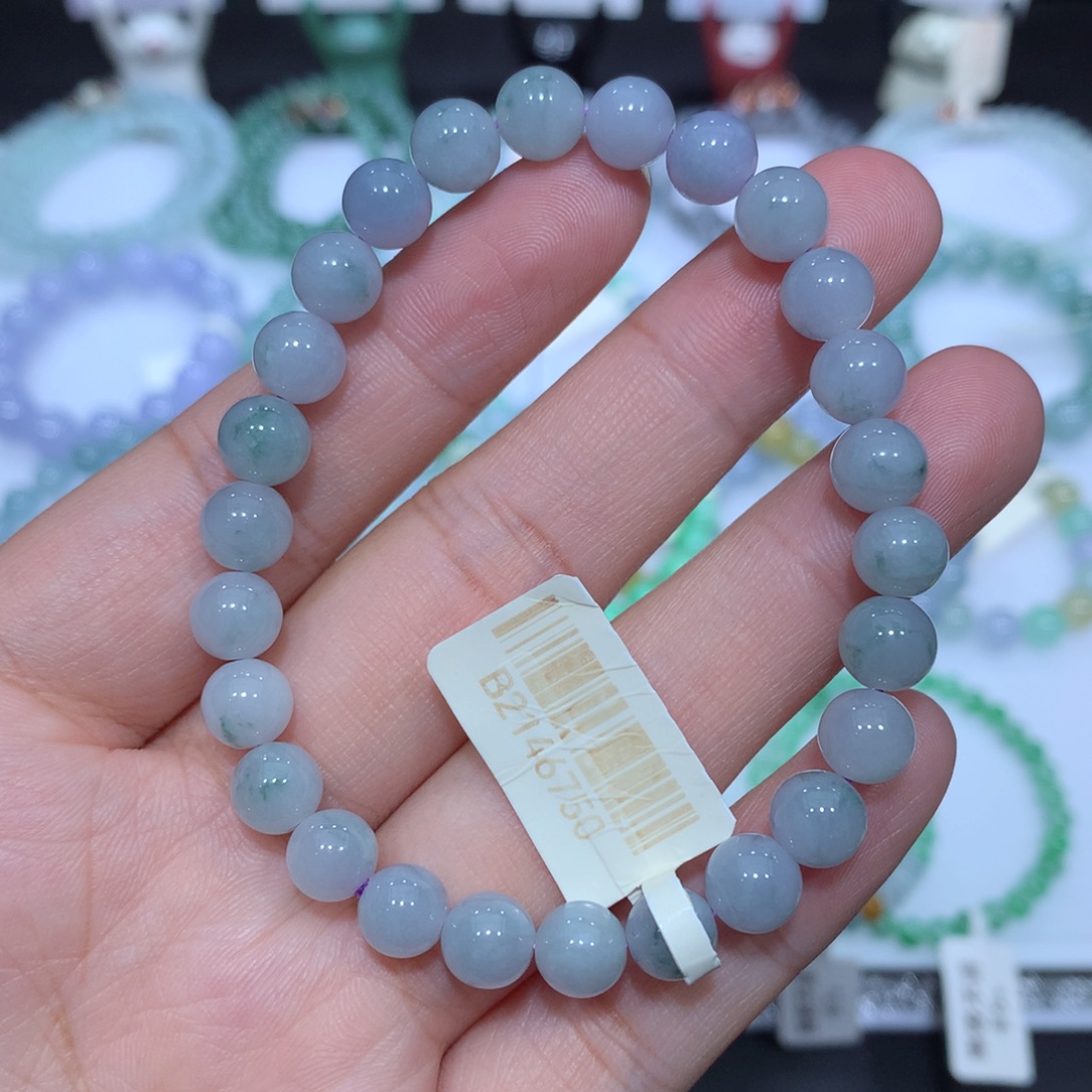翡翠未镶嵌手串天然