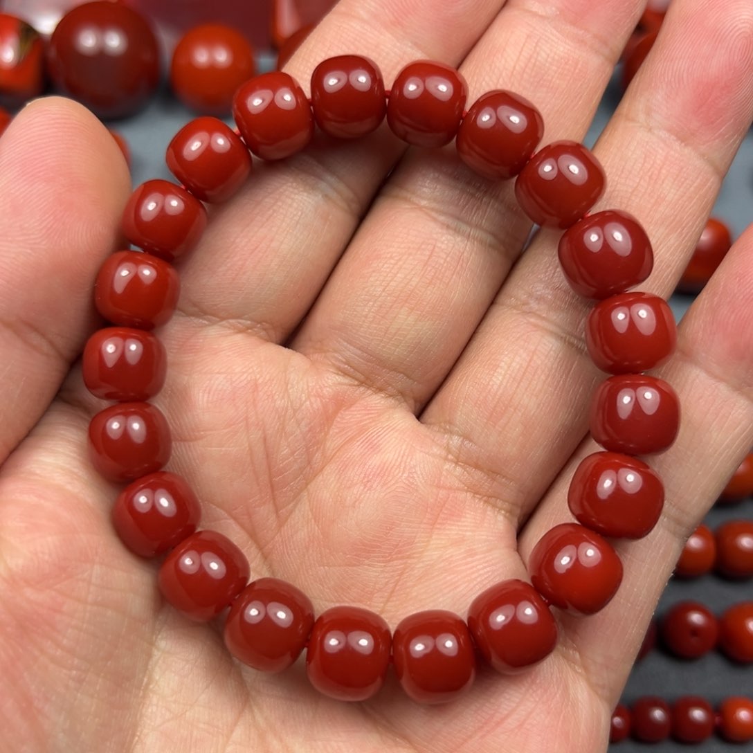 南红玛瑙珠宝奇石未镶嵌尺寸10/9