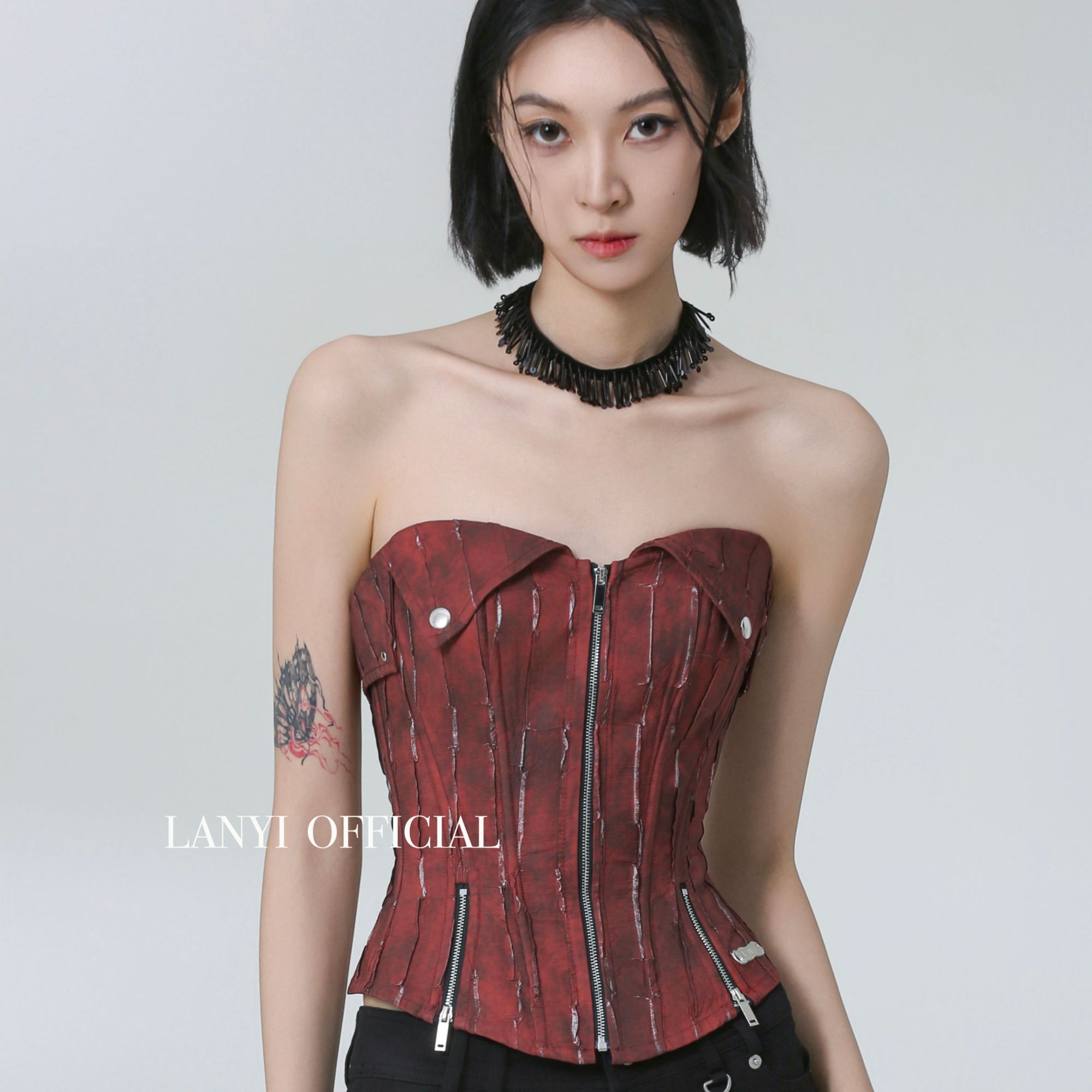 LANYI岚怡壹火星显瘦收腰鱼骨胸衣