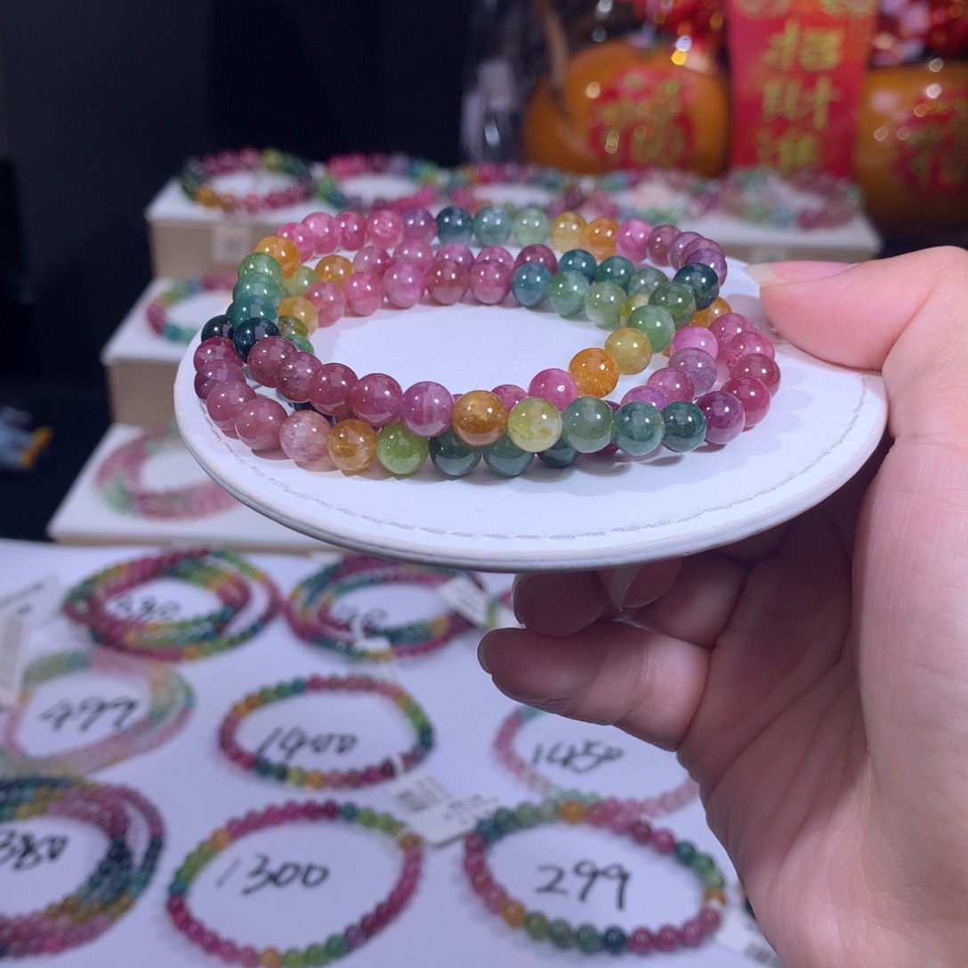 碧玺手链未镶嵌碧玺