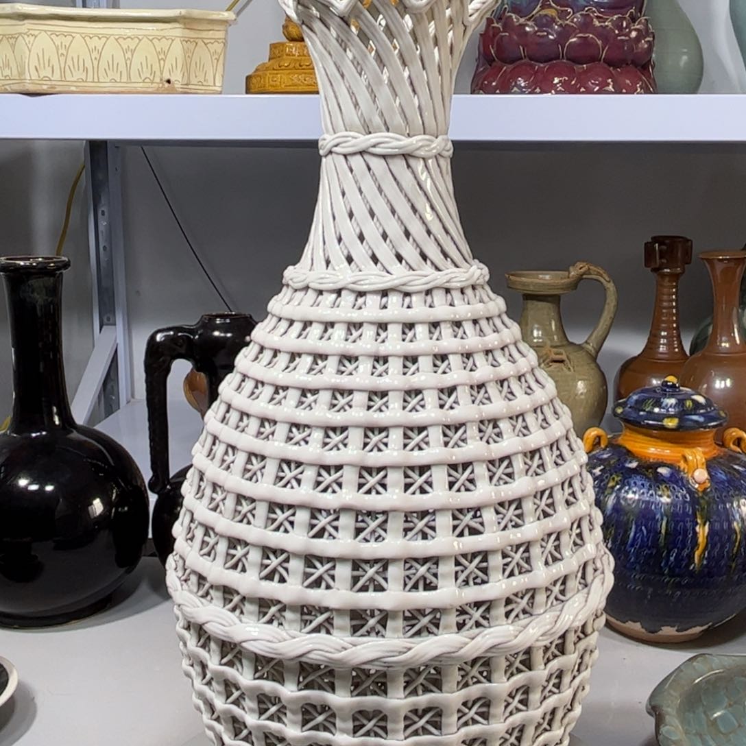 瓶德化白瓷品相完美