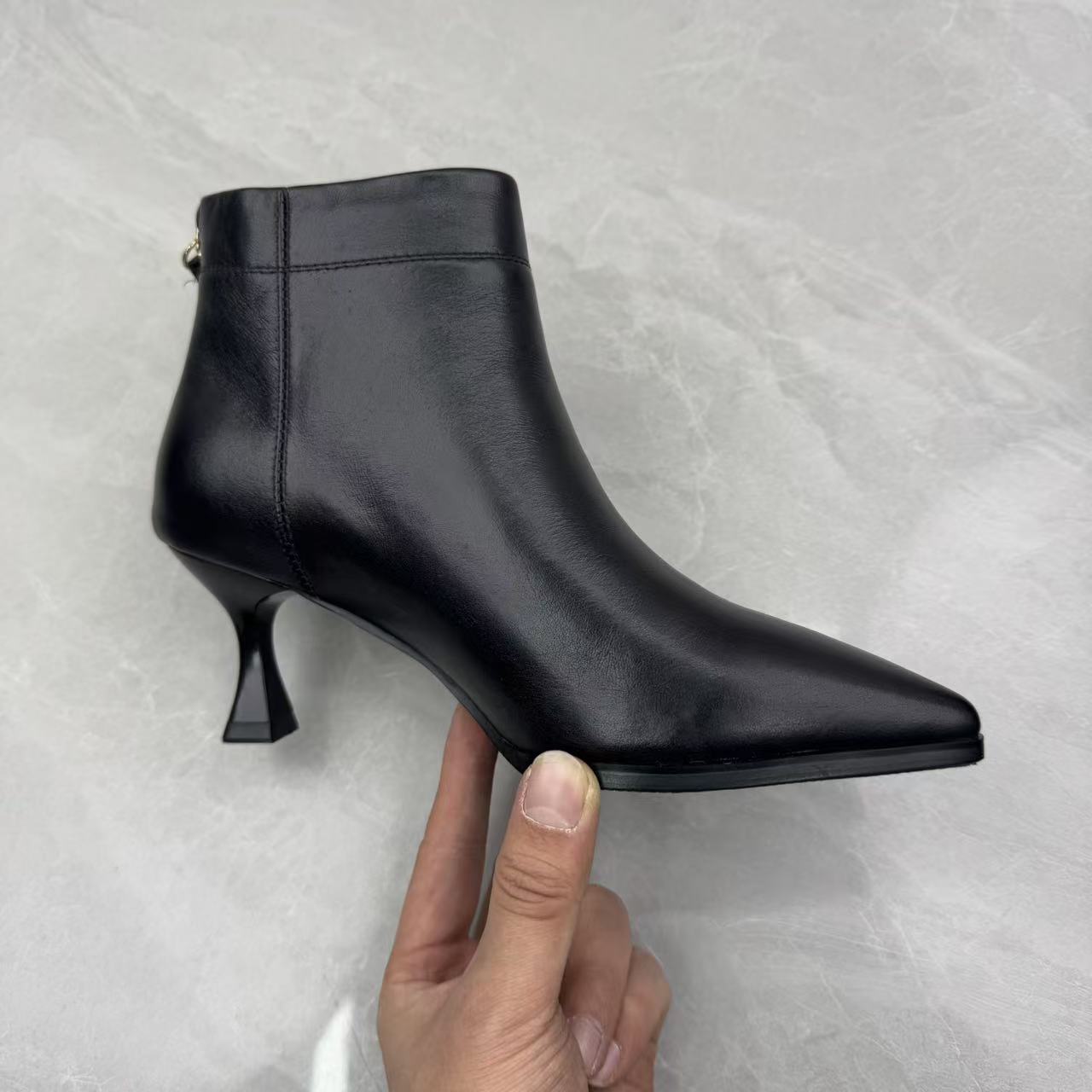 短靴女女靴子（羊皮）女9212-471