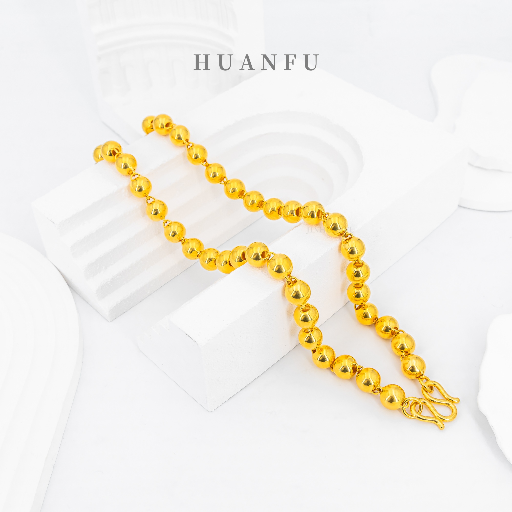 链子足银 光珠项链 百搭经典编织素款时尚 时尚轻奢