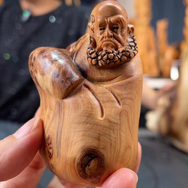 柏木（崖柏）手把件