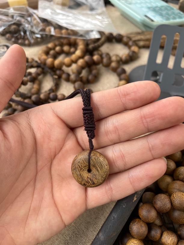 平安扣沉水浮吊坠