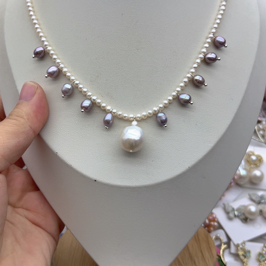 淡水珍珠颈饰未镶嵌