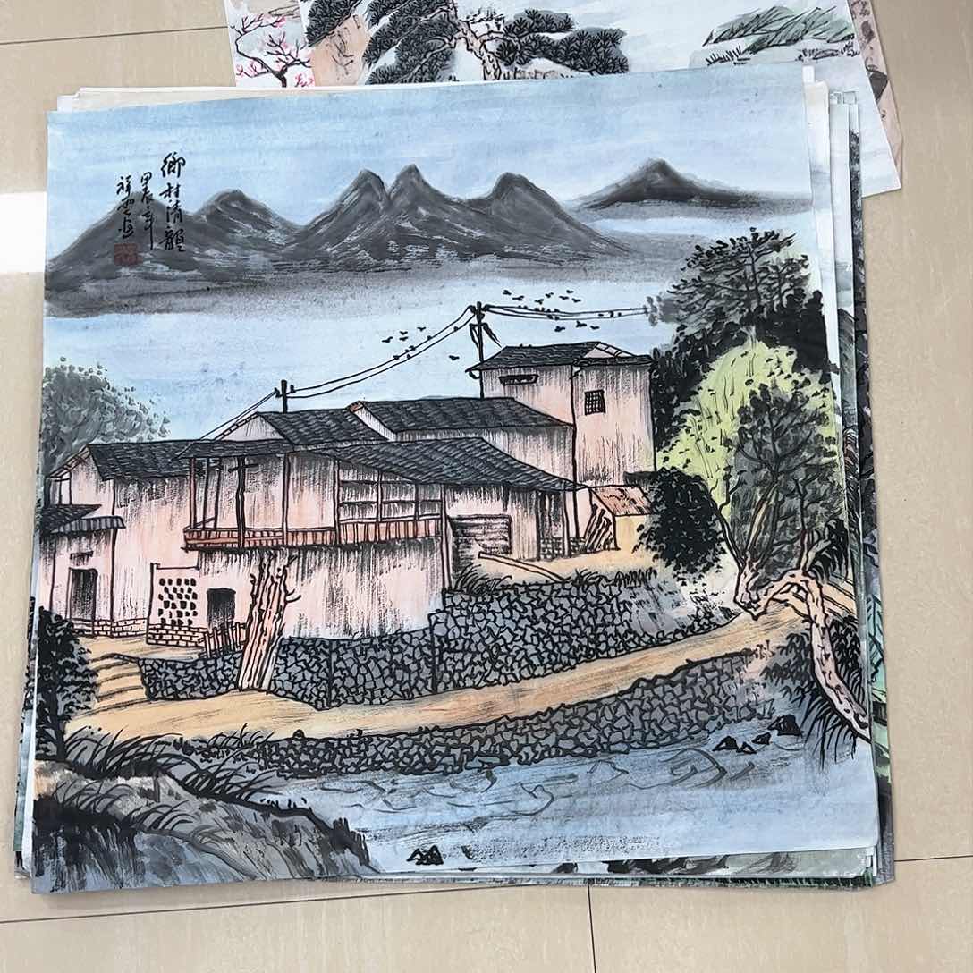 国画国画作品欣赏