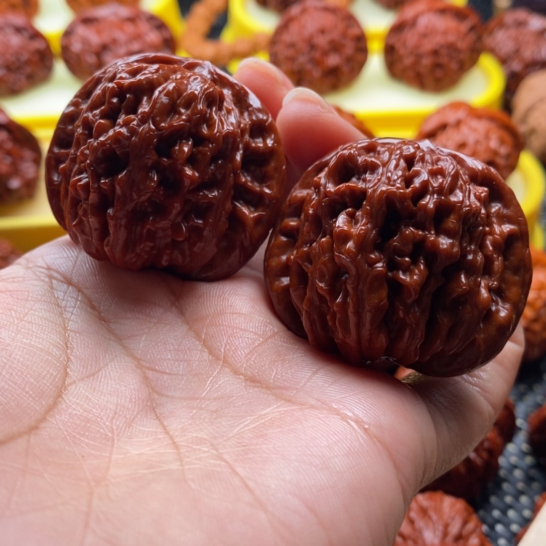 文玩核桃把件四座楼