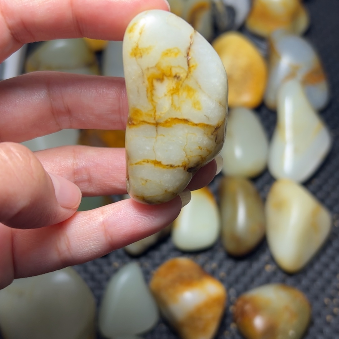 和田玉未镶嵌挂件16