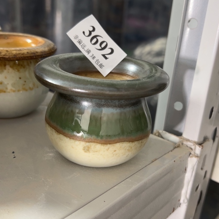 活动价30包邮景德镇手工花盆