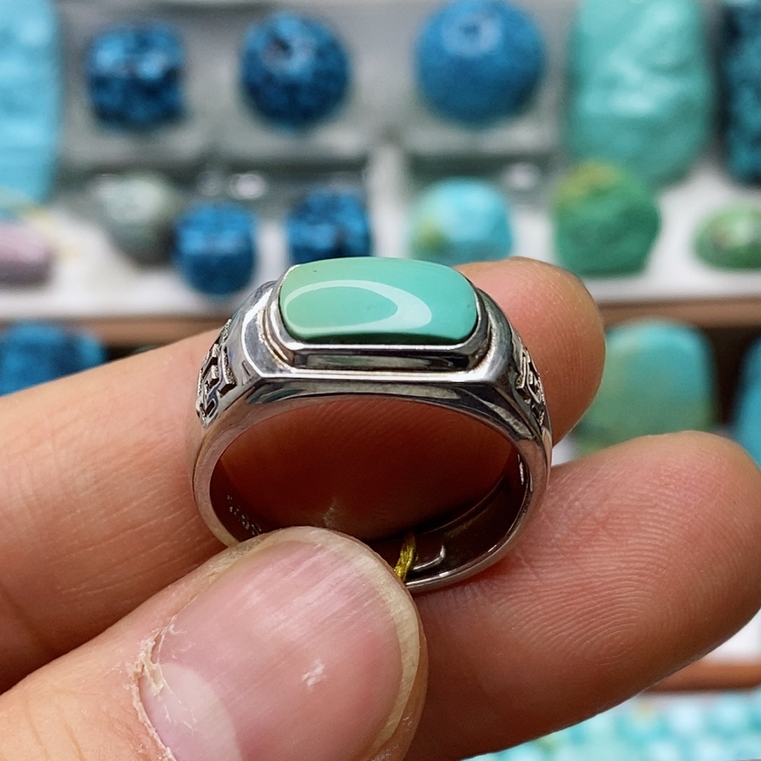 绿松石珠宝奇石未镶嵌