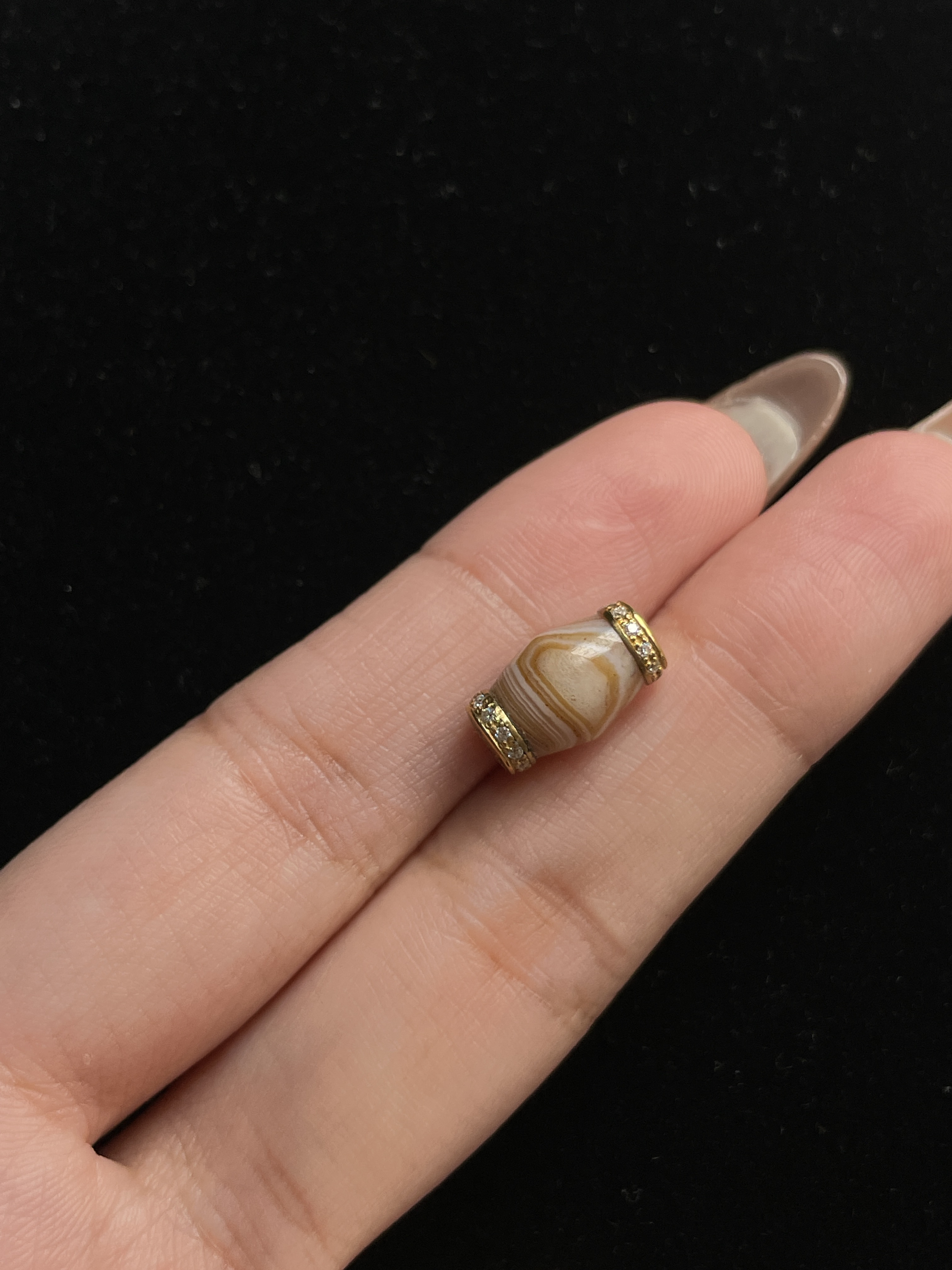 缠丝佛眼黄金瞳22k镶嵌