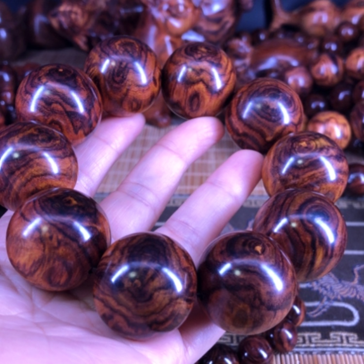 【闪购商品】黄花梨/降香黄檀手串/手链一****