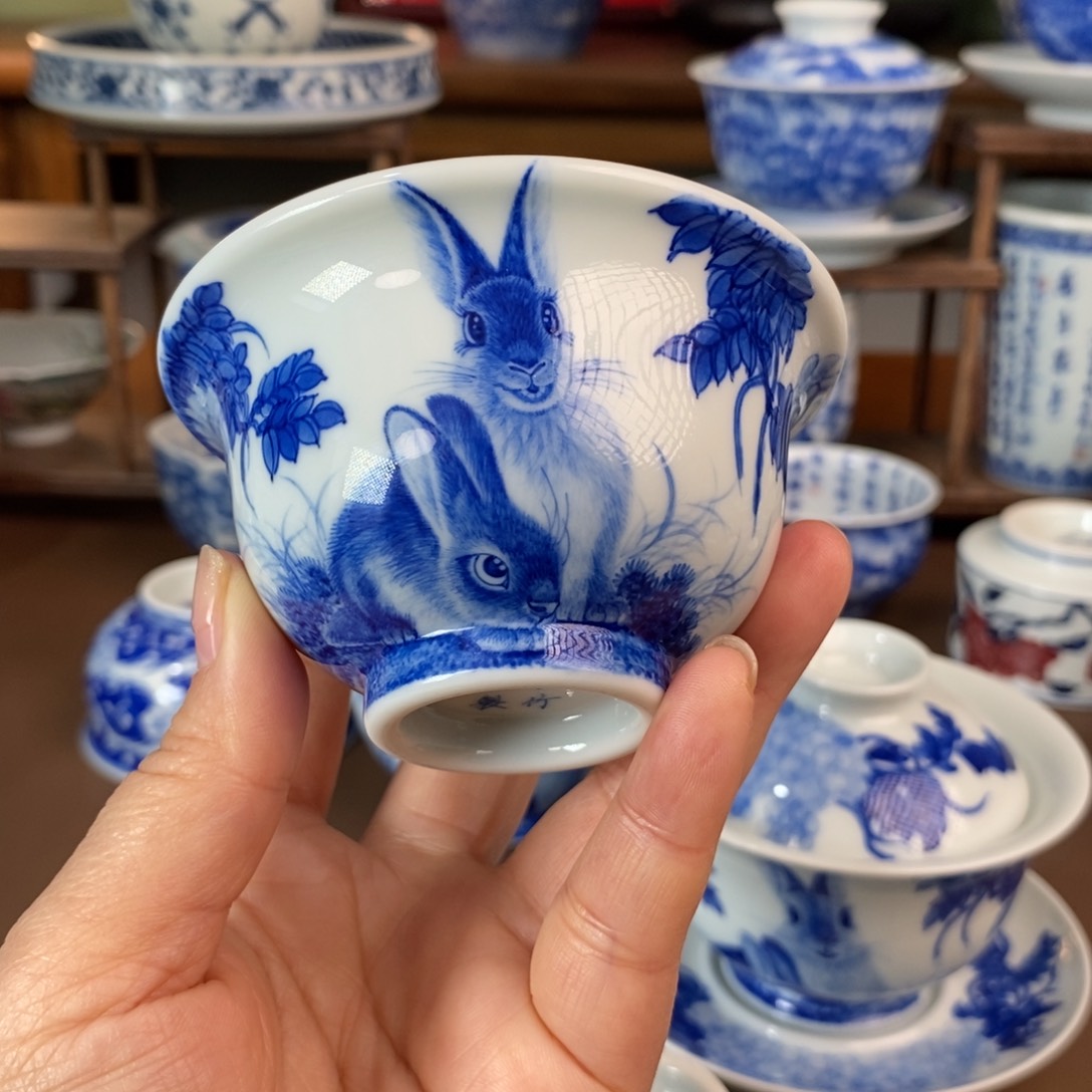 景德镇陶瓷手工手绘