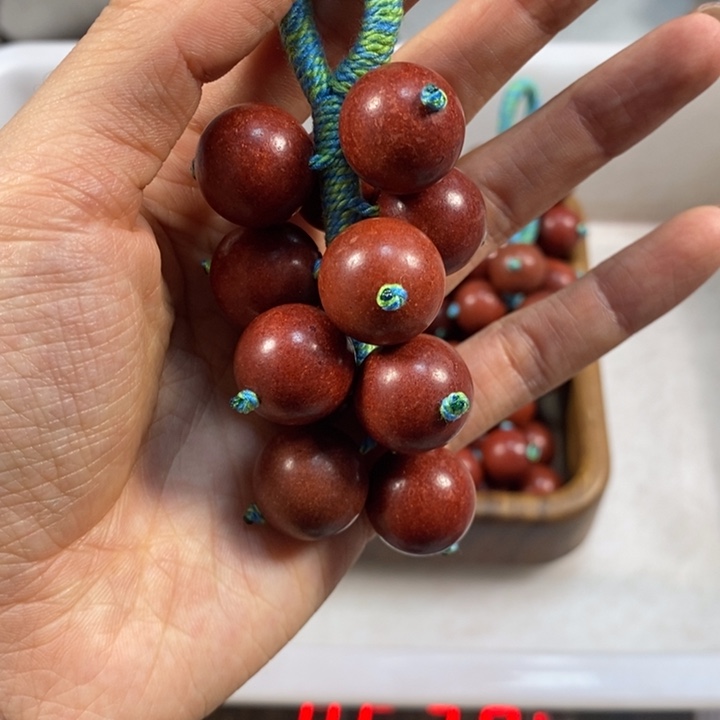 泥塑南朝遗梦1.8手工编制葡萄串