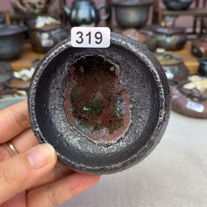 壶裸柴烧陶瓷茶具