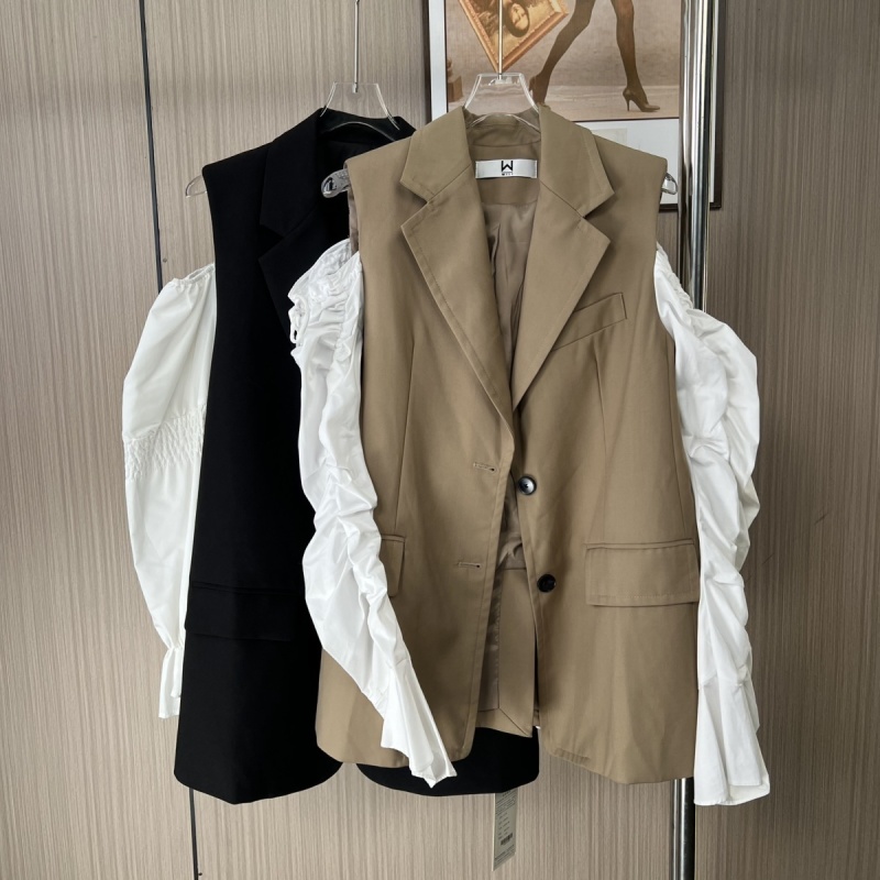 0730品牌钱柜休闲韩版精品女装时尚设计款宽松气质西装外套