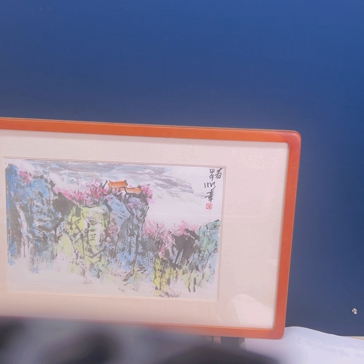 国画吴顺章手绘作品