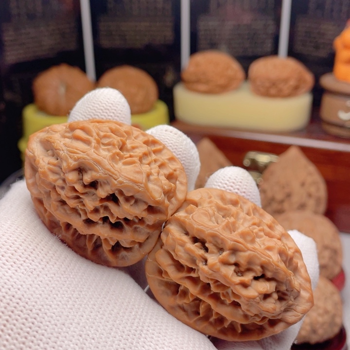 文玩核桃吊坠36朱雀鸡心