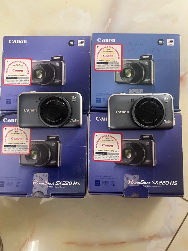 9新 Canon/佳能 SX220  1310w像素 14倍光学变焦 原盒