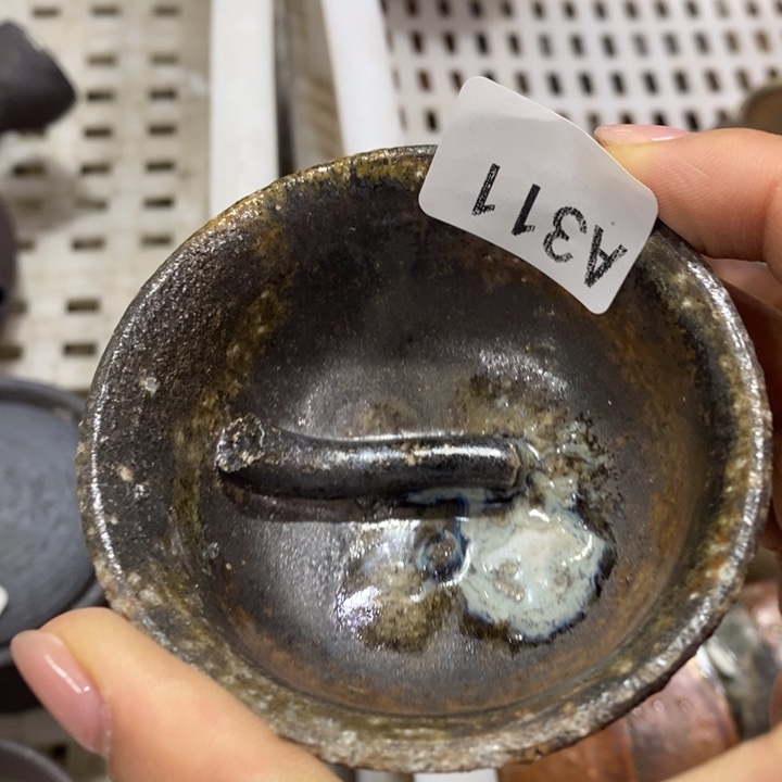 柴烧裸烧纯手工工艺制作瑕疵瑕疵