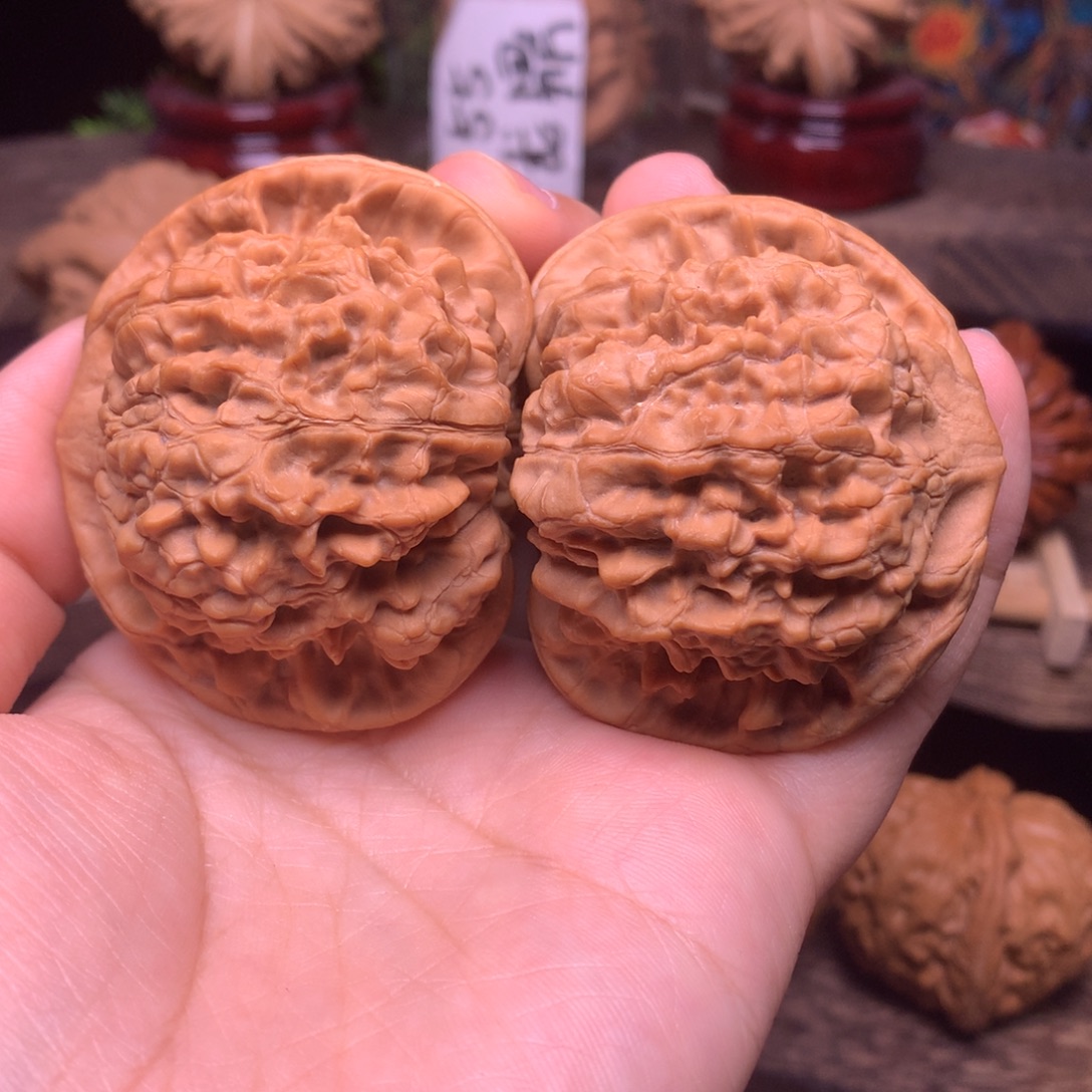 文玩核桃吊坠51官帽全品