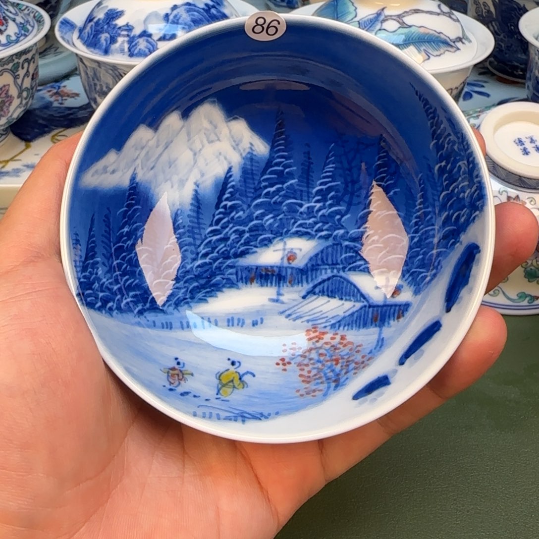 彦祖纯手工手绘茶具86