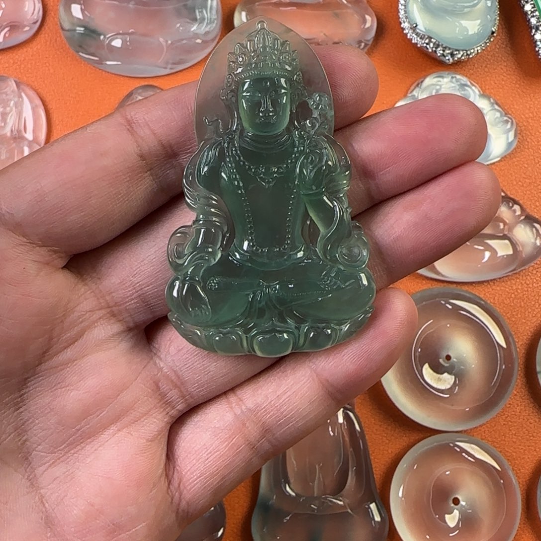 定制翡翠未镶嵌天然