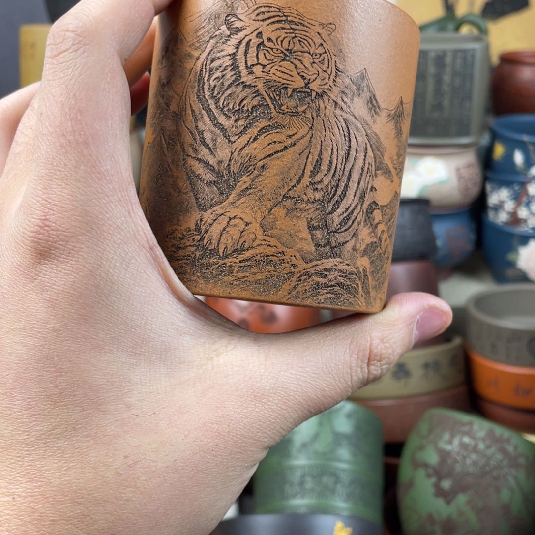 紫砂茶杯紫砂茶杯