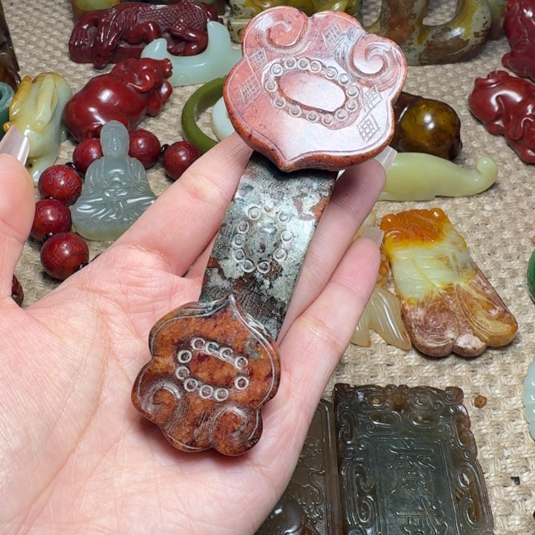 白玉菩提吊坠挂件