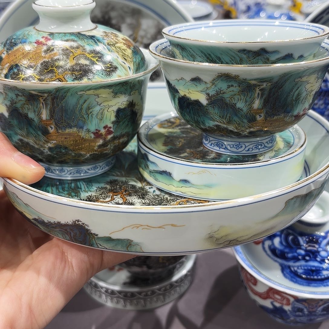 瓷片景德镇瓷器艺术